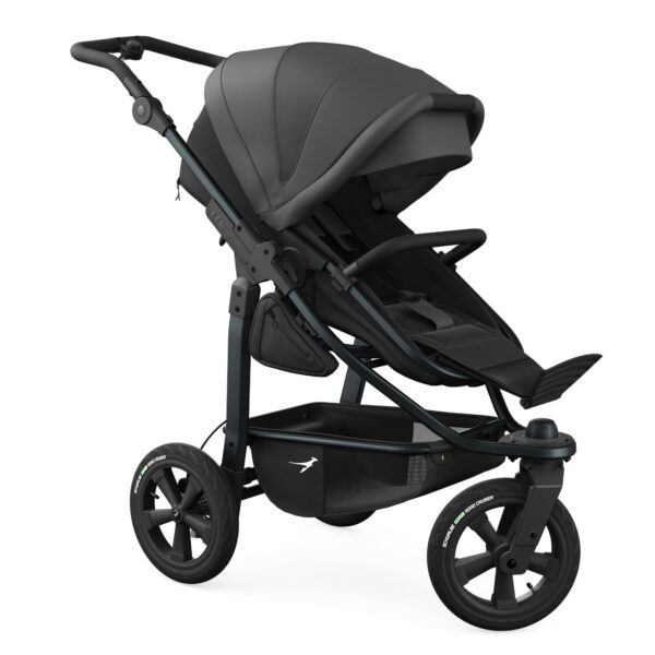 Ratini.lv | Mono 3 Combi bērnu ratiņi 2in1 ar AIR riteņiem krāsa Grey bilde #9