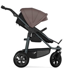 TFK Mono 3 Combi bērnu ratiņi 2in1 ar AIR riteņiem krāsa Brown