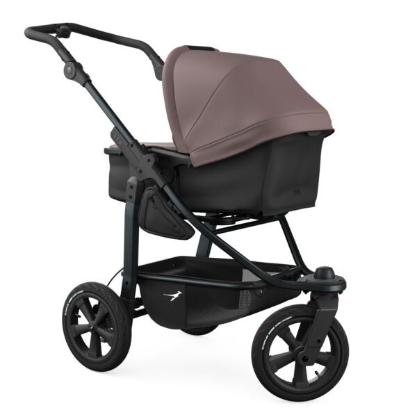 Ratini.lv | Mono 3 Combi bērnu ratiņi 2in1 ar AIR riteņiem krāsa Brown bilde #3