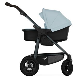 TFK Mono 4 Combi bērnu ratiņi 2in1 ar AIR riteņiem krāsa Blue Dual