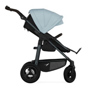 TFK Mono 4 Combi bērnu ratiņi 2in1 ar AIR riteņiem krāsa Blue Dual