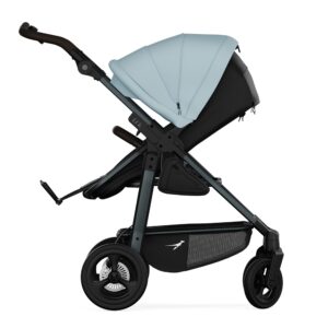 TFK Mono 4 Combi bērnu ratiņi 2in1 ar AIR riteņiem krāsa Blue Dual