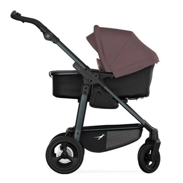 Ratini.lv | Mono 4 Combi bērnu ratiņi 2in1 ar AIR riteņiem krāsa Brown bilde #1