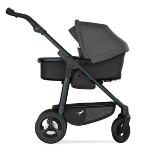 TFK Mono 4 Combi bērnu ratiņi 2in1 ar AIR riteņiem krāsa Grey