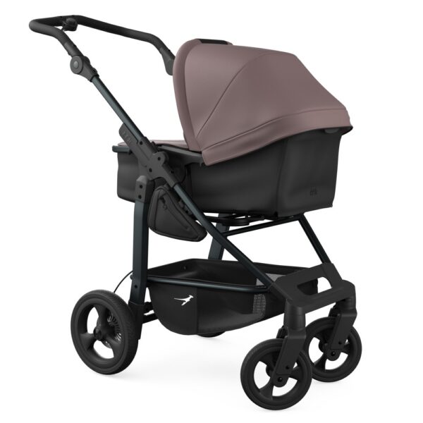 Ratini.lv | Mono 4 Combi bērnu ratiņi 2in1 ar AIR riteņiem krāsa Brown bilde #3