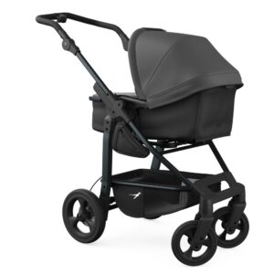 TFK Mono 4 Combi bērnu ratiņi 2in1 ar AIR riteņiem krāsa Grey