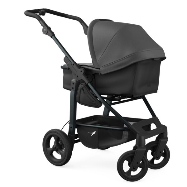 Ratini.lv | Mono 4 Combi bērnu ratiņi 2in1 ar AIR riteņiem krāsa Grey bilde #3