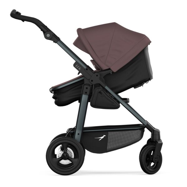 Ratini.lv | Mono 4 Combi bērnu ratiņi 2in1 ar AIR riteņiem krāsa Brown bilde #5