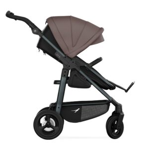TFK Mono 4 Combi bērnu ratiņi 2in1 ar AIR riteņiem krāsa Brown