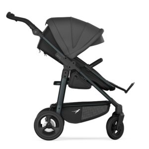 TFK Mono 4 Combi bērnu ratiņi 2in1 ar AIR riteņiem krāsa Grey