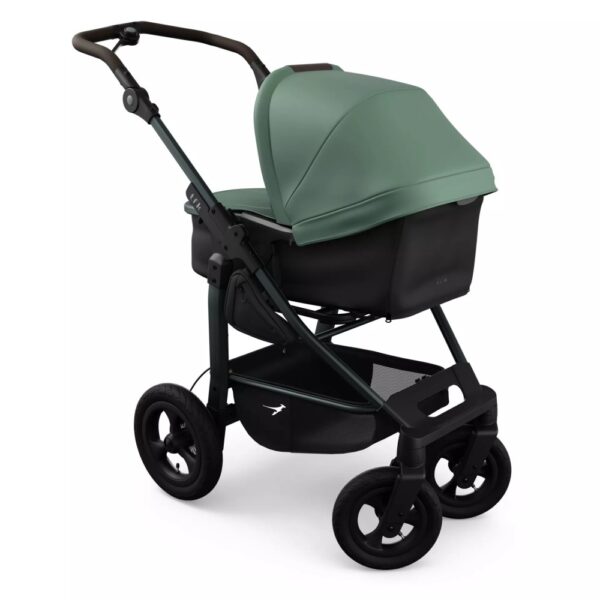 Ratini.lv | Mono 4 Combi bērnu ratiņi 2in1 ar AIR riteņiem krāsa Olive bilde #3