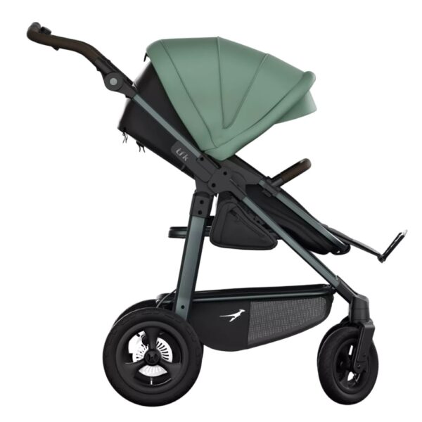 Ratini.lv | Mono 4 Combi bērnu ratiņi 2in1 ar AIR riteņiem krāsa Olive bilde #9