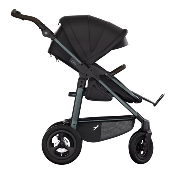 Ratini.lv | Mono 4 Combi bērnu ratiņi 2in1 ar AIR riteņiem krāsa Black bilde #9