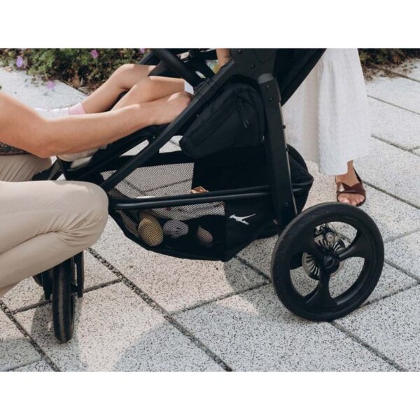 Ratini.lv | Mono 4 Combi bērnu ratiņi 2in1 ar AIR riteņiem krāsa PREMIUM Black bilde #23