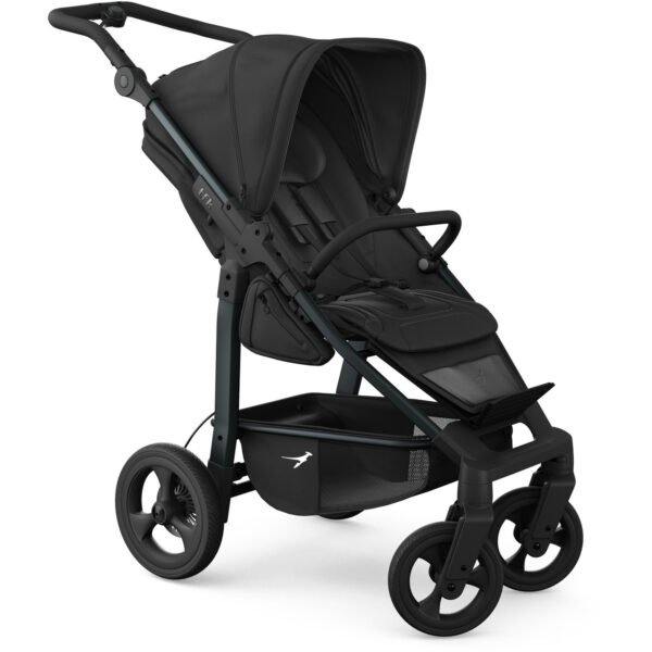Ratini.lv | Mono 4 bērnu ratiņi ar ECCO riepām krāsa Black bilde #1