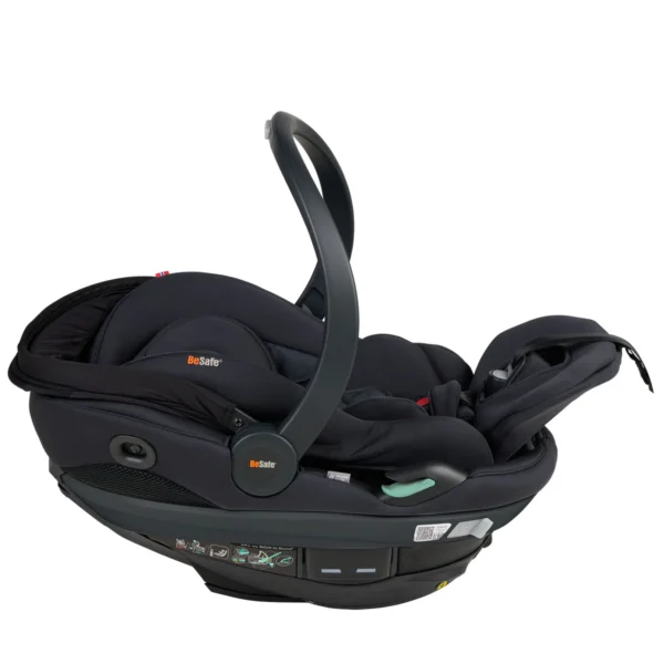 Ratini.lv | GO Beyond 2 mazuļu autokrēsliņš 40-87cm krāsa Black SoftBreeze + Beyond Isofix bāze bilde #11