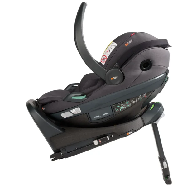 Ratini.lv | GO Beyond 2 mazuļu autokrēsliņš 40-87cm krāsa Dark Grey Melange + Beyond Isofix bāze bilde #13