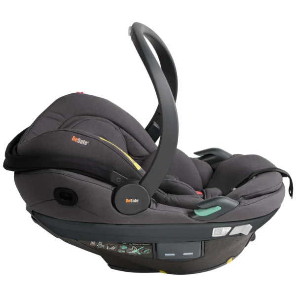 Ratini.lv | GO Beyond 2 mazuļu autokrēsliņš 40-87cm krāsa Dark Grey Melange + Beyond Isofix bāze bilde #9