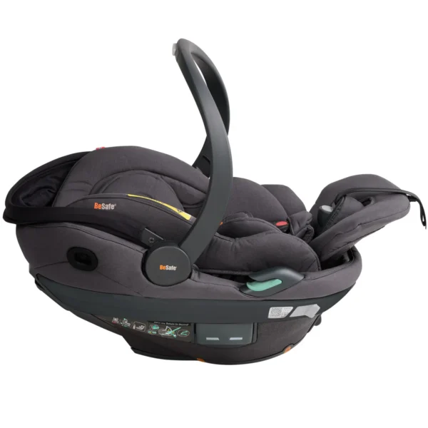 Ratini.lv | GO Beyond 2 mazuļu autokrēsliņš 40-87cm krāsa Dark Grey Melange + Beyond Isofix bāze bilde #11