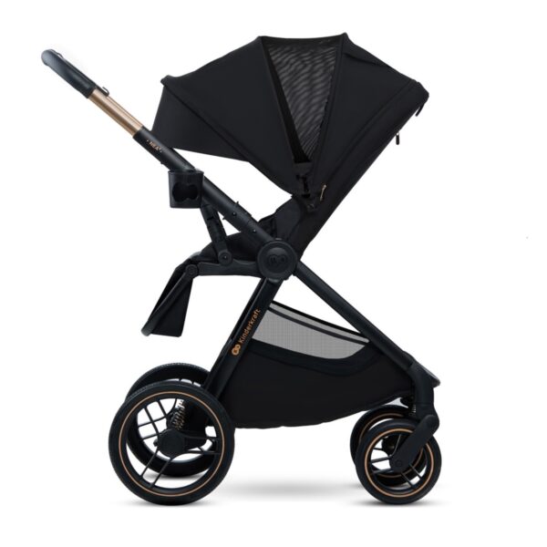 Ratini.lv | NEA 2 bērnu ratiņi 2 in 1 krāsa Midnight Black bilde #17