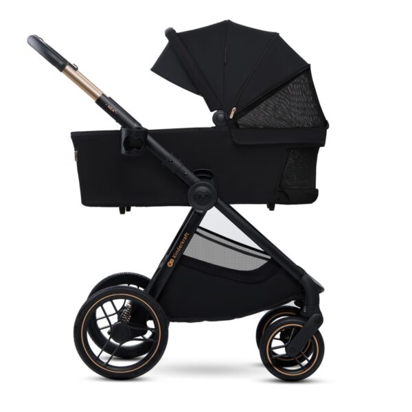Ratini.lv | NEA 2 bērnu ratiņi 2 in 1 krāsa Midnight Black bilde #7