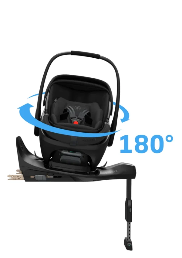 Ratini.lv | Coral Slide Pro autokrēsliņš mazuļiem 45-87cm krāsa Black Onyx bilde #13