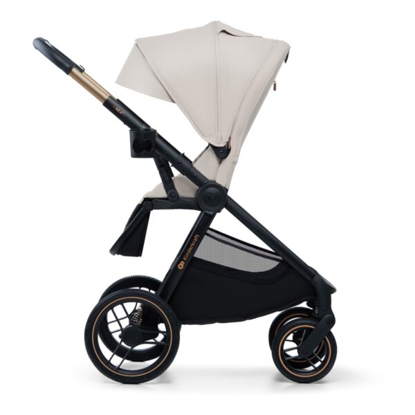Ratini.lv | NEA 2 bērnu ratiņi 2 in 1 krāsa Soft Beige bilde #15