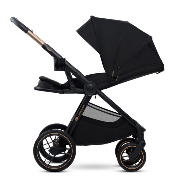 Ratini.lv | NEA 2 bērnu ratiņi 2 in 1 krāsa Midnight Black bilde #19