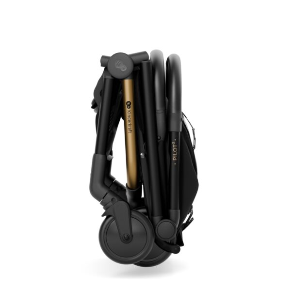 Ratini.lv | PILOT 2 bērnu sporta ratiņi krāsa Midnight Black bilde #13