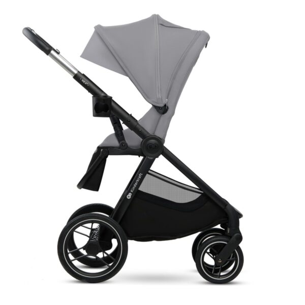 Ratini.lv | NEA 2 bērnu ratiņi 2 in 1 krāsa Platinium Grey bilde #15