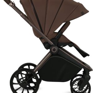 Lionelo Mika Plus bērnu ratiņi krāsa Mocha Mousse