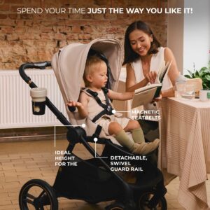 Kinderkraft NEA 2 bērnu ratiņi 2 in 1 krāsa Midnight Black