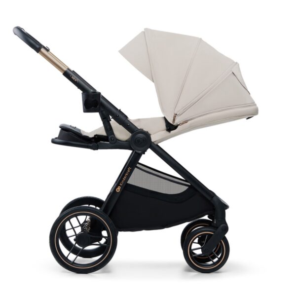 Ratini.lv | NEA 2 bērnu ratiņi 2 in 1 krāsa Soft Beige bilde #19
