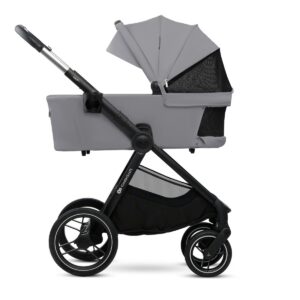 Kinderkraft NEA 2 bērnu ratiņi 2 in 1 krāsa Platinium Grey