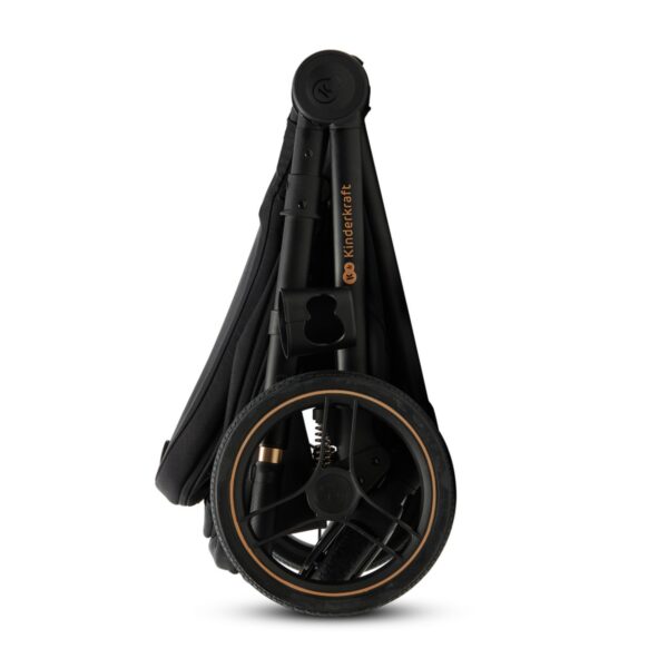 Ratini.lv | NEA 2 bērnu ratiņi 2 in 1 krāsa Midnight Black bilde #25