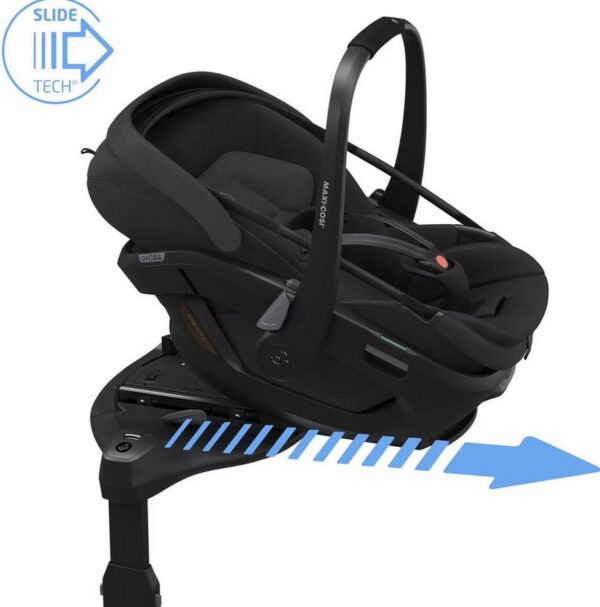 Ratini.lv | Coral Slide Pro autokrēsliņš mazuļiem 45-87cm krāsa Black Onyx bilde #17