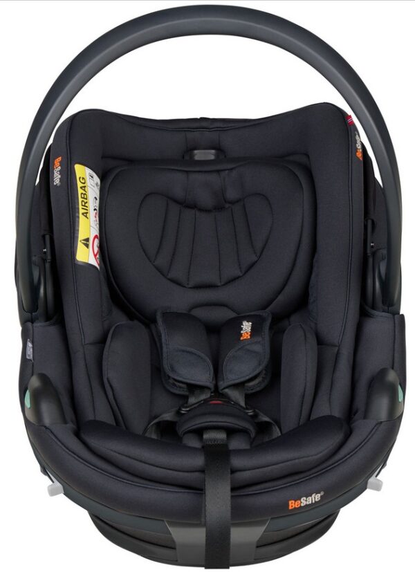 Ratini.lv | GO Beyond 2 mazuļu autokrēsliņš 40-87cm krāsa Black SoftBreeze + Beyond Isofix bāze bilde #3