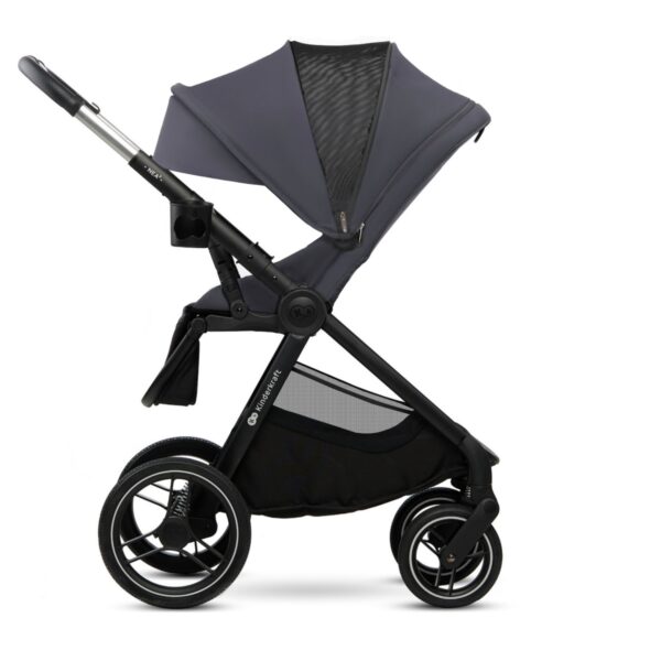 Ratini.lv | NEA 2 bērnu ratiņi 2 in 1 krāsa Deep Grey bilde #17