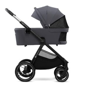 Kinderkraft NEA 2 bērnu ratiņi 2 in 1 krāsa Deep Grey