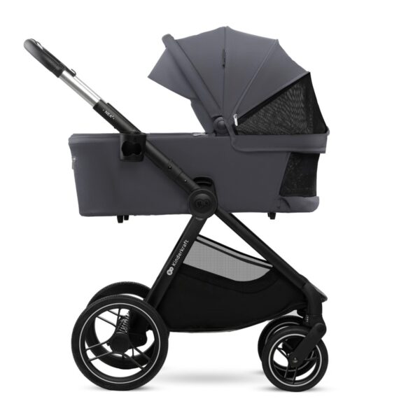 Ratini.lv | NEA 2 bērnu ratiņi 2 in 1 krāsa Deep Grey bilde #7