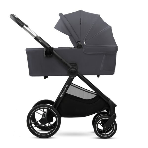 Ratini.lv | NEA 2 bērnu ratiņi 2 in 1 krāsa Deep Grey bilde #5