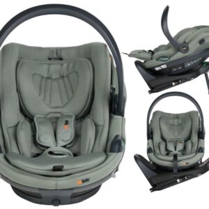 BeSafe GO Beyond 2 mazuļu autokrēsliņš 40-87cm krāsa Meadow Green SoftBreeze +Beyond Isofix bāze