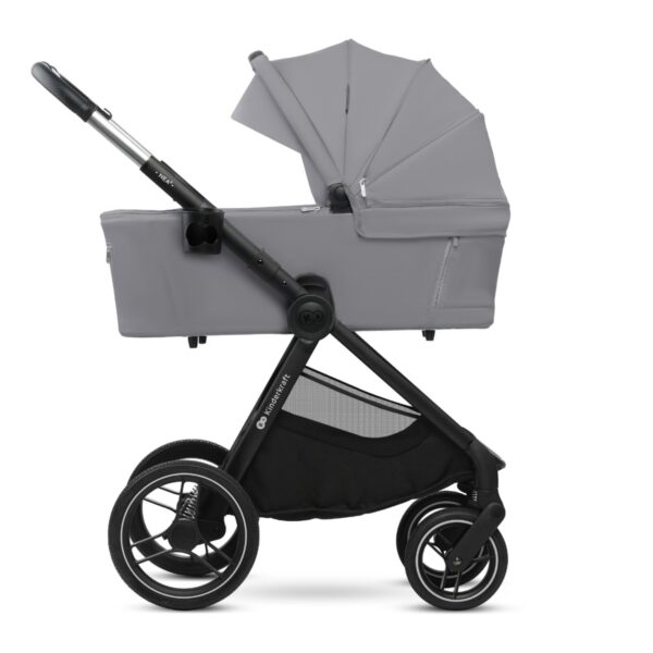Ratini.lv | NEA 2 bērnu ratiņi 2 in 1 krāsa Platinium Grey bilde #5