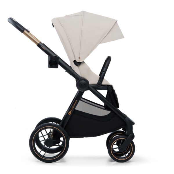 Ratini.lv | NEA 2 bērnu ratiņi 2 in 1 krāsa Soft Beige bilde #21