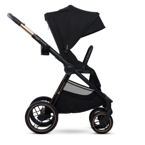 Ratini.lv | NEA 2 bērnu ratiņi 2 in 1 krāsa Midnight Black bilde #21