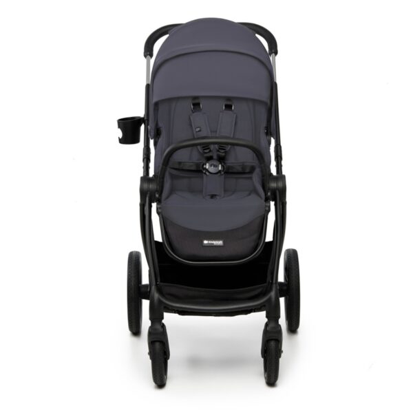 Ratini.lv | NEA 2 bērnu ratiņi 2 in 1 krāsa Deep Grey bilde #23