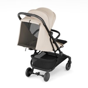 Kinderkraft PILOT 2 bērnu sporta ratiņi krāsa Soft Beige