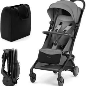 Kinderkraft PILOT 2 bērnu sporta ratiņi krāsa Platinum Grey
