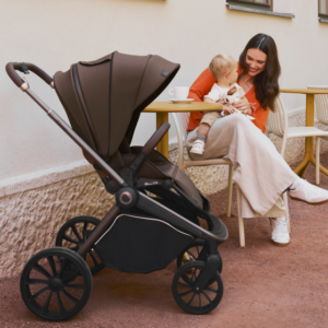 Lionelo Mika Plus bērnu ratiņi krāsa BEIGE SAND