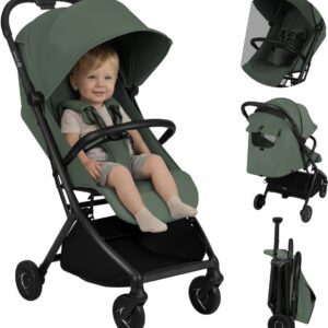 Lionelo SIA bērnu pastaigu un ceļojumu ratiņi krāsa Green Emerald